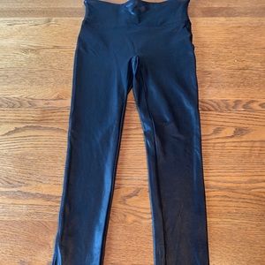 Spanx faux leather leggings
